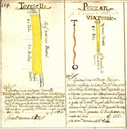 Cartografia XVIII sec. rif. Museo Correr